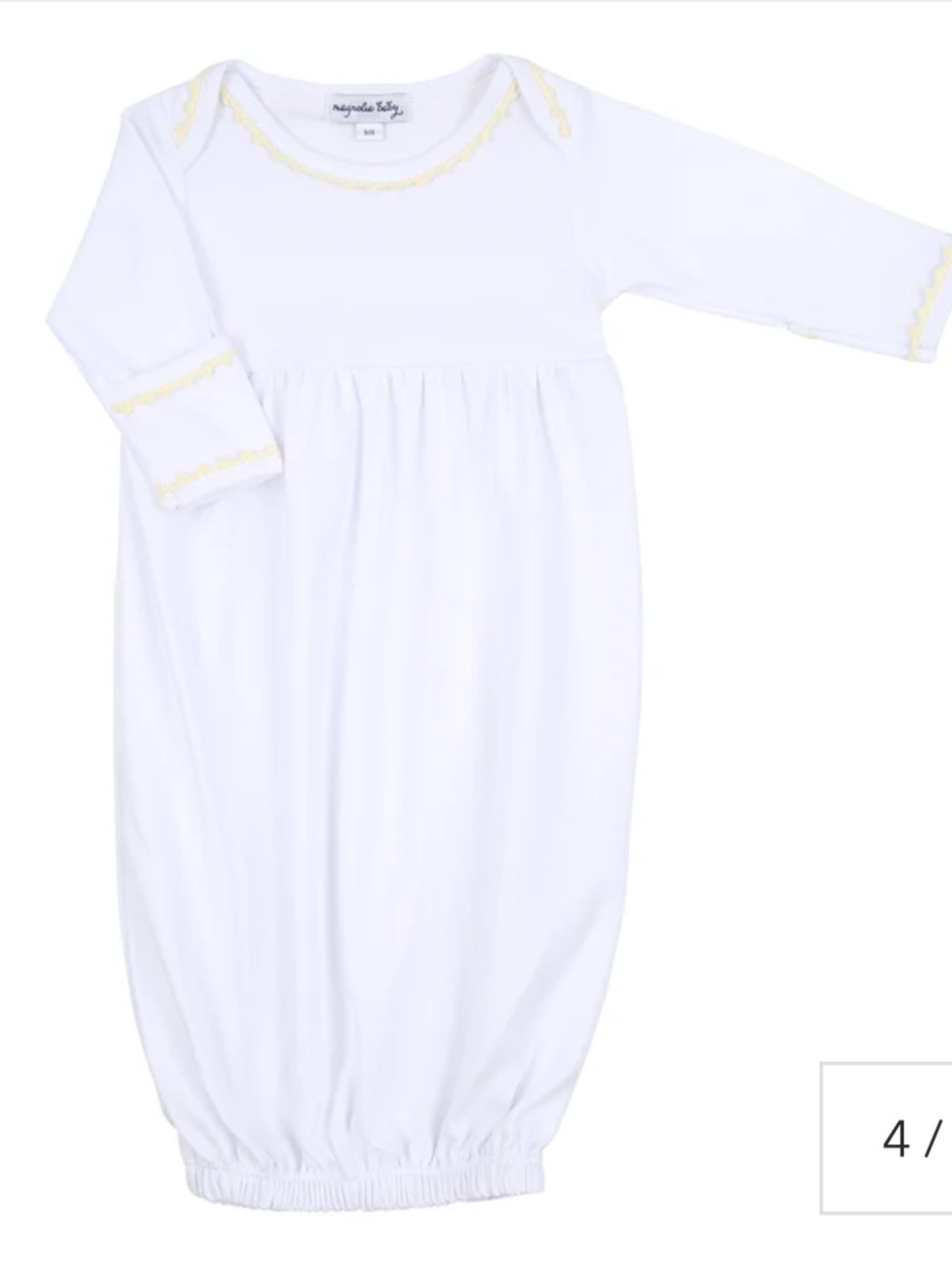 Magnolia Baby Baby Joy Embroidered Gown